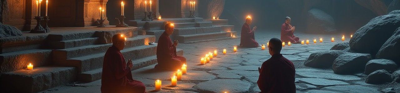 temple monks